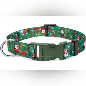 Christmas Santa Dog Collar-XL